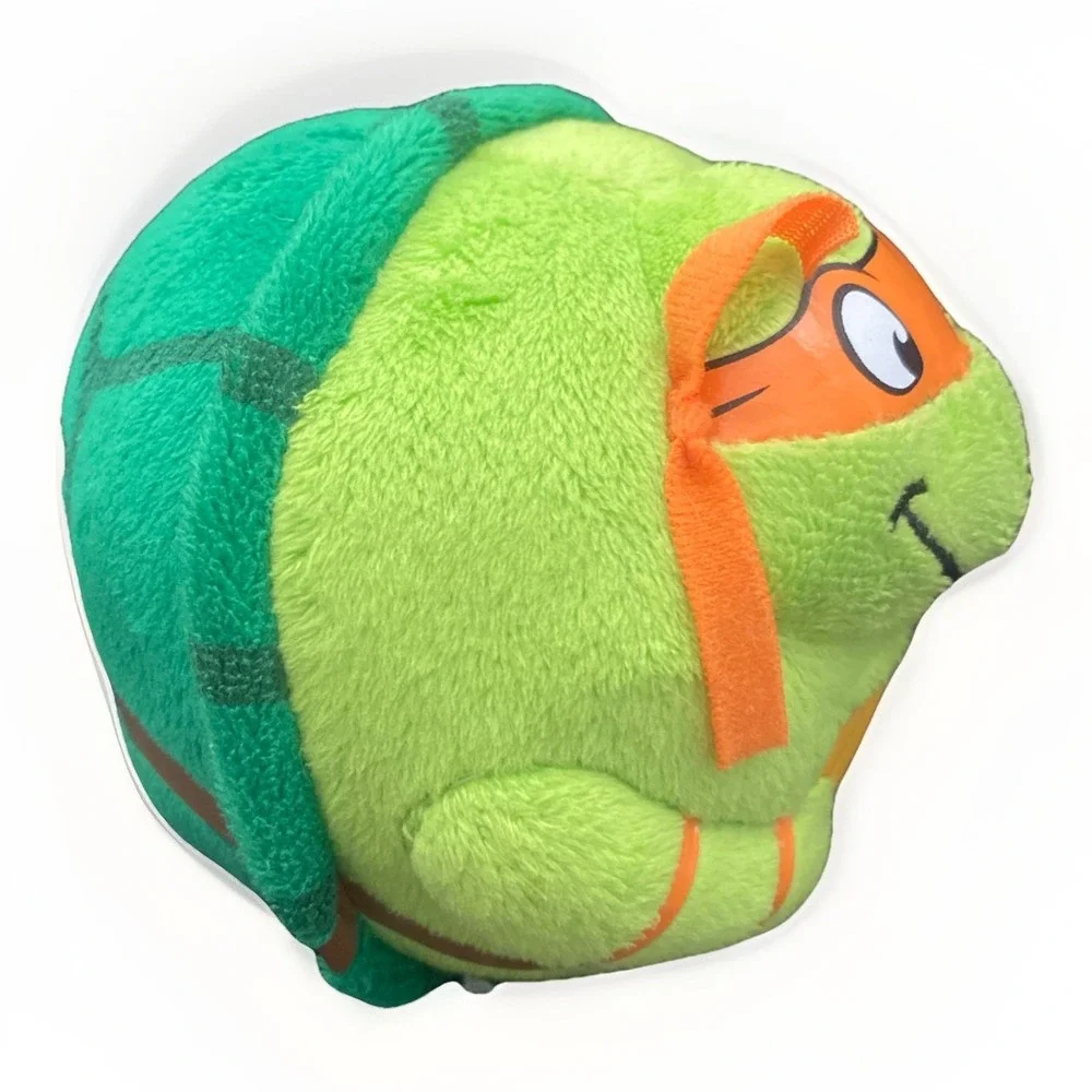 MICHELANGELO • TY Beanie Ballz Teenage Mutant Ninja Turtles TMNT Plush‎ Ball 4